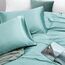 Vonty Satin-Bettlaken-Set, volle Größe, seidig-weiches Satin-Bettwäsche-Set, 1 Spannbettlaken mit tiefen Taschen + 1 Bettlaken + 2 Kissenbezüge
