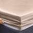 Vonty Satin Sheets King Silky Soft Satin Bed Sheets Amber Beige Sheet Set, 1 Deep Pocket Fitted Sheet + 1 Flat Sheet + 2 Pillowcases