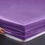Vonty Satin-Bettlaken, seidig, weiches Satin-Bettwäsche-Set, 1 Spannbettlaken mit tiefen Taschen + 1 Bettlaken + 2 Kissenbezüge, Violett