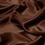 Vonty Satin Sheets King Silky Soft Satin Bed Sheets Brown Sheet Set, 1 Deep Pocket Fitted Sheet + 1 Flat Sheet + 2 Pillowcases