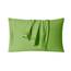 Clara Clark, Premier-1800-Collection, Deluxe-Mikrofaser, 3-Linien-Bettbezug, Silber/Hellgrau, Queen, Garden Green, Full (Double) Size