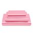 Vonty Satin Sheets King Silky Soft Satin Bed Sheets Bright Pink Sheet Set, 1 Deep Pocket Fitted Sheet + 1 Flat Sheet + 2 Pillowcases