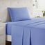 Clara Clark Bettwäsche-Set für Doppelbett, Tiefe Taschen, für Doppelbett, 3-teilig, luxuriös, weiche Bettwäsche und Kissenbezüge, ruhiges Blau