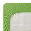Clara Clark, Premier-1800-Collection, Deluxe-Mikrofaser, 3-Linien-Bettbezug, Silber/Hellgrau, Queen, Garden Green, Cal King Size