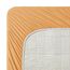 Clara Clark, Premier-1800-Collection, Deluxe-Mikrofaser, 3-Linien-Bettbezug, Silber/Hellgrau, Queen, Apricot Buff Orange, Cal King Size