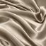 Vonty Satin-Bettlaken-Set, für King-Size-Bett, seidig, weich, Taupe, 1 Spannbettlaken mit tiefen Taschen + 1 Bettlaken + 2 Kissenbezüge