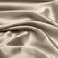 Vonty Satin-Bettlaken, Split-Kingsize-Bett, seidig, weiches Satin-Bettwäsche-Set, 2 tiefe Spannbettlaken + 1 Bettlaken + 2 Kissenbezüge, Taupe
