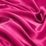 Vonty Satin-Bettwäsche-Set für Queen-Size-Bett, Hot Pink, 4-teilig (1 Spannbettlaken mit tiefen Taschen + 1 Bettlaken + 2 Kissenbezüge)