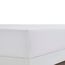 Clara Clark Luxury Soft Bedding Sheets & Pillowcases Bettwäsche-Set für Doppelbett, gebürstet, Tiefe Taschen, Mikrofaser, Weiss/opulenter Garten, Split King