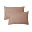 Clara Clark, Premier-1800-Collection, Deluxe-Mikrofaser, 3-Linien-Bettbezug, Silber/Hellgrau, Queen, Taupe Sand, Twin (Single) Size