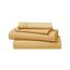 Clara Clark 1800 Premier Series 4pc Bed Sheet Set - King, Camel Gold