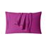 Clara Clark, Premier-1800-Collection, Deluxe-Mikrofaser, 3-Linien-Bettbezug, Silber/Hellgrau, Queen, Radiant Orchid Purple, Queen Size