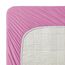 Clara Clark, Premier-1800-Collection, Deluxe-Mikrofaser, 3-Linien-Bettbezug, Silber/Hellgrau, Queen, Strawberry Pink, Kingsize