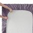 Clara Clark Premier 1800 Serie Bettlaken-Set, Tiefe Taschen, knitterfrei, farbecht, schmutzabweisend, luxuriös, weiche Bettwäsche und Kissenbezüge, Full, Grau-Lila