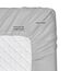 Clara Clark Luxury Soft Bedding Sheets & Pillowcases Bettwäsche-Set für Doppelbett, gebürstet, Tiefe Taschen, Mikrofaser, Silbergrau, Queen