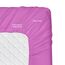 Clara Clark, Premier-1800-Collection, Deluxe-Mikrofaser, 3-Linien-Bettbezug, Silber/Hellgrau, Queen, Radiant Orchid Purple, Queen Size