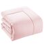 Sweet Home Collection Bettwäsche-Set für King-Size-Betten, 8-teiliges Bett in Einer Tasche mit Bettrock, Spannbetttuch, Bettlaken, 2 Kissenbezügen, 2 Kissenbezügen, King-Size-Bett, Dobby, Blassrosa