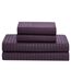 Sweet Home Collection Queen Bettwäsche-Set 8-teilig Bett in Einer Tasche mit Bettrock, Spannbettlaken, Bettlaken, 2 Kissenbezüge, 2 Kissenbezüge, Queensize, Dobby Purple