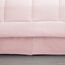 Sweet Home Collection Bettwäsche-Set für King-Size-Betten, 8-teiliges Bett in Einer Tasche mit Bettrock, Spannbetttuch, Bettlaken, 2 Kissenbezügen, 2 Kissenbezügen, King-Size-Bett, Dobby, Blassrosa