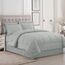 Sweet Home Collection 8-teiliges Bettwäsche-Set mit Dobby-Streifen-Design