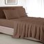 Elegant Comfort Luxuriöses 3-teiliges Bettwäsche-Set – luxuriöse Bettwäsche mit 1500 Fadenzahl, ägyptische Qualität Traditionell Full Taupe-tan