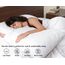 RUVANTI Bettlaken aus 100% Baumwolle, kühlendes Perkal-Bettlaken für Queen-Size-Bett, atmungsaktiv und langlebig, Queen-Size-Bettlaken-Set, 40,6 cm Tiefe Taschen, Briliant White, 4-teilig