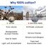 RUVANTI Bettwäsche-Set T-200, 100% Baumwolle, Monotone, California King