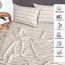 RUVANTI Bettlaken-Set aus 100% Baumwolle, atmungsaktive Perkal-Webart, 40,6 cm Tiefe Taschen, Hotelstandard, angenehm kühl, langlebig, gestreift, Einzelbett XL, 3-teilig, Braun