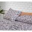 RUVANTI Bettlaken-Set aus 100% Baumwolle, atmungsaktive Perkal-Webart, 40,6 cm Tiefe Taschen, Hotelstandard, angenehm kühl, langlebig, Blumendesign, Einzelbett XL, 3-teilig, Türkisgrün Paisleymuster