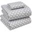 RUVANTI Bettlaken-Set aus 100% Baumwolle, atmungsaktive Perkal-Webart, 40,6 cm Tiefe Taschen, Hotelstandard, angenehm kühl, langlebig, Blumendesign, Einzelbett XL, 3-teilig, Idiomatischer Ausdruck