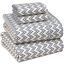 RUVANTI Bettwäsche-Set für King-Size-Betten aus 100% Baumwolle, 4-teilig, weich und atmungsaktiv, Perkal-Bettwäsche, Tiefe Tasche, 40,6 cm, Hotelstandard, kühles Gefühl, langlebig, perfektes