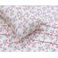 RUVANTI Bettlaken-Set aus 100 % Baumwolle, atmungsaktive Perkal-Webart, 35,6 cm tiefe Taschen, Hotelstandard, angenehm kühl, langlebig, Blumendesign, California-King-Size, 4-teilig, Bloomex