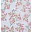 RUVANTI Bettlaken-Set aus 100 % Baumwolle, atmungsaktive Perkal-Webart, 35,6 cm tiefe Taschen, Hotelstandard, angenehm kühl, langlebig, Blumendesign, California-King-Size, 4-teilig, Bloomex