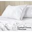 RUVANTI 100% Cotton Bed Sheets, 4 Pcs Bed Sets, Full Sheets Off White, 300 Thread Count Satin, Soft, Breathable, Deep Pocket Cooling Bedding Sheets Set Include 1 Flat, 1 Fitted Sheet, 2 Pillowcase