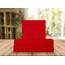 Elegant Comfort Luxuriöse weiche Bettlaken, 1500, Premium-Hotelqualität, Mikrofaser, Weichheit, Knitter- und lichtbeständig, 6-teiliges Bettwäsche-Set, voll, Candy Apple Red