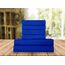 Eleganter Komfort, weich, Knitter- und lichtbeständig, 6-teiliges Bettwäsche-Set Queen Blau - Duke Blue
