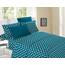 Elegant Comfort Luxuriöse weiche Bettlaken, Bloomingdale-Muster, 1500, Premium-Hotelqualität, Mikrofaser, Weichheit, Knitter- und lichtbeständig, 4-teilig, Twin/Twin XL, Blaugrün