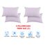 Elegant Comfort Luxuriöse, weiche Bettwäsche, 1500, hochwertige Hotelqualität, Mikrofaser, weich, Knitter- und lichtbeständig (4-teilig), Doppelbett/Doppelbett, Lavendel (Periwinkle Lavender)
