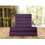 Elegant Comfort Luxuriöse, weiche Bettwäsche, 1500, hochwertige Hotelqualität, Mikrofaser, weich, Knitter- und lichtbeständig (6-teilig), Full, Sangria-Violett