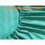 Elegant Comfort Luxuriöse, weiche Bettlaken Dobby Stripe 1500, Premium-Hotelqualität, Mikrofaser, Weichheit, Knitter- und lichtbeständig (6-teilig), California-King-Size-Bett, Santorini, Blaugrün