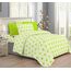 Elegant Comfort Luxuriöse weiche Bettlaken, Würfelmuster – 1500 Premium-Hotelqualität, Mikrofaser, weich, Knitter- und lichtbeständig, 6-teilig, Kingsize, Limettengrün