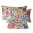 Bedlifes Bettwäsche-Set für King-Size-Bett, ultraweich, atmungsaktiv, seidige Blumen, Tiefe Taschen, 100% Mikrofaser, 4-teilig, King-Size-Bett mit floralem Frühlingsdesign