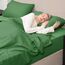 Mejoroom California King Size Bettlaken-Set – weiche Mikrofaser-Bettlaken, Spannbetttuch mit tiefen Taschen, hypoallergen, lichtbeständig – 4-teilig (California King, Calla Green)