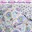 Cozy Line Home Fashions Wende-Bettwäsche-Set, Lavendel, Violett, Blumenmuster, Tagesdecke, leicht, für alle Jahreszeiten, lila Paisley, Queen-Size-3-teilig