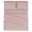 Mejoroom King-Size-Bettlaken, Fadenzahl 1800, Luxus-Kingsize-Bettlaken mit 38.1 cm tiefer Tasche, Premium-Bettwäsche-Kollektion, extra weich, atmungsaktiv, 4-teilig (Kingsize, Dusty Pink)