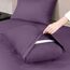 Mejoroom Bettwäsche-Set, extra weich, luxuriös, King-Size-Bettlaken, mit 38.1 cm tiefer Tasche, Premium-Bettwäsche-Kollektion, atmungsaktiv, knitterfrei, schmutzabweisend, King-Size-Bett, Violett