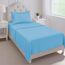 Mejoroom Bettwäsche-Set für Doppelbett, Hotel-Kollektion, Bettlaken und Kissenbezüge mit tiefen Taschen, atmungsaktiv, Knitter- und lichtbeständig, 3-teilig (Jeansblau)