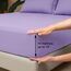 Mejoroom Bettwäsche-Set für Doppelbetten – Bettlaken und Kissenbezüge für Kinder – Hotel-Luxus-Bettlaken für Jungen und Mädchen – Spannbettlaken mit tiefen Taschen, 3-teilig (Doppelbett, Violett)