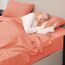 Mejoroom Bettwäsche-Set für Doppelbetten – Bettlaken und Kissenbezüge für Kinder – Hotel Luxus Bettlaken für Jungen und Mädchen – Spannbettlaken mit tiefen Taschen, 3-teilig (Doppelbett, Koralle)