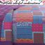 Cozy Line Home Fashions 100% Baumwolle Artsy Bohemian Purple Blueberry Fuchsia Patchwork Reversible Quilt Bedding Set, Coverlet Tagesdecke für alle Jahreszeiten (Boho Chic, Queen - 3-teilig)